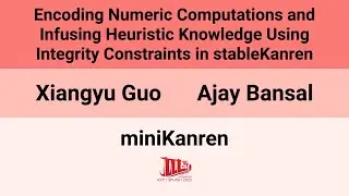 [miniKanren'25] Encoding Numeric Computations and Infusing Heuristic Knowledge Using Integrity(&hellip;)
