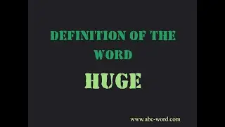 Definition of the word 