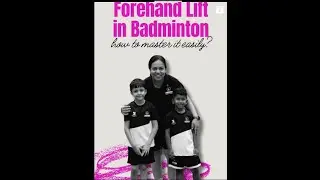 Forehand Lift in #badminton How to Master it Easily? #badmintontutorials by #manjutabraham