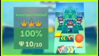 「Rolling Sky」American Football「Main Level 38」| ★★★★★