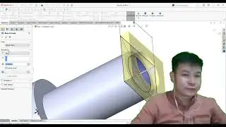 THIẾT KẾ V&Agrave; LẮP R&Aacute;P MẶT B&Iacute;CH TH&Acirc;N NỐI TRONG SOLIDWORKS BOY 1