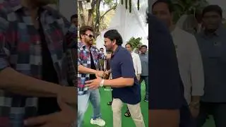 #megastarchiranjeevi snapped at Prestigious Project #Mega157 #ChiruAnil Movie Grand Opening | NewsTv