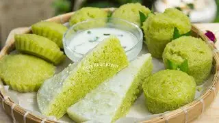 C&Aacute;CH L&Agrave;M B&Aacute;NH B&Ograve; L&Aacute; DỨA HẤP THƠM B&Eacute;O VỚI LỚP PHỦ NƯỚC CỐT DỪA - CKK
