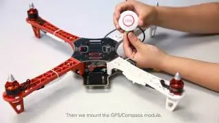 DJI Naza-M Setup Demo-Main Controller Assembly