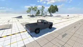 Soft-body Physics: Realistic Crashes - BeamNG Techdemo Quick Look