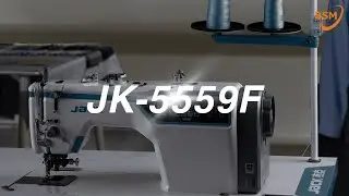 JACK JK-5559F Lockstitch Machine | Computerized Single Needle Edge Cutter Machine