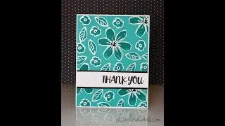 Tone on Tone with Colored Cardstock