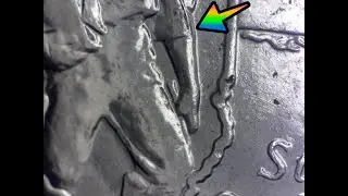 2003-D Illinois State Quarter Doubled Die Reverse Struck through Debris Error