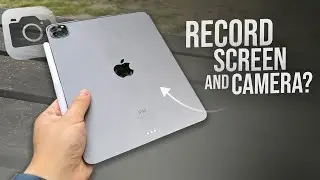 Как записывать камеру и экран iPad одновременно (объяснение)