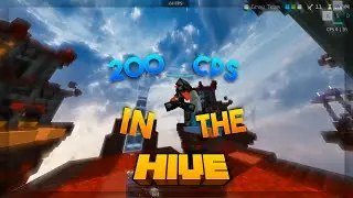 200+ CPS on the hive crazy bro Decent comboo [MCPE]