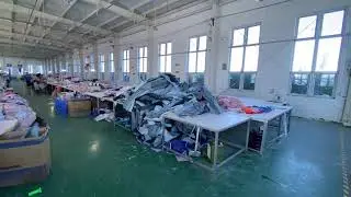 Bouncy castle and other products production process