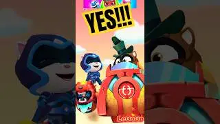 Super Angela vs Boss Fight! 💥🦸&zwj;♀️ | Epic Battle in Talking Tom Hero Dash #Shorts