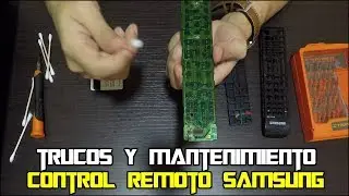 Desarmar y Reparar Control Remoto Samsung Smart TV mu6103 mu6100 mu6290 nu7100 nu7090 nu8000 qled