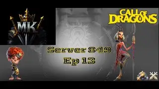 Call of dragons,  Server 849 ; Mythic Knight, season 1 journey ep 12:  Elite Roc raid