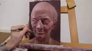 Portrait painting tutorial Part 3: Colour glazing