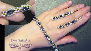 Bezeled Crystal Navette Beads #shorts