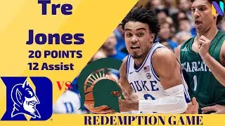 Tre Jones Duke Blue Devils 20 PTS 12 AST vs Michigan State Spartans REDEMPTION GAME!