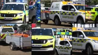 Eastbourne Coastguard & SECAmb Rapid Response Vehicle Entering Arena | Eastbourne 999 Weekend Day 2