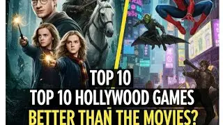 From Movies to Gaming: Top 10 Hollywood Based Games of All Time! #gaming #Hollywoodgames #Top10Games
