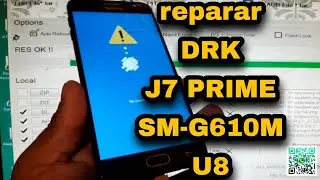 COMO REPARAR  DRK J7 PRIME  SM-G610M BIT U8