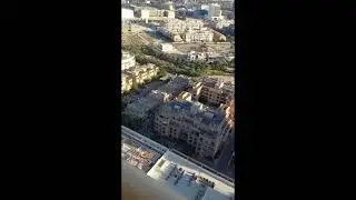 Earthquake in Dubai From the 20th Floor #Shorts