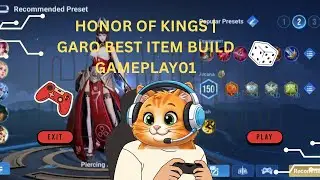 Best Item Build with High Damage for Garo | Honor of Kings Gameplay01