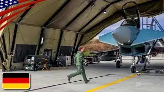 German Fighter Jets Scramble &ndash; NATO Eastern Flank Defense Mission (2025) | Eurofighter & F-16