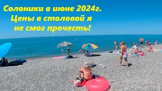 Солоники в июне 2024. Цены в столовой я не смог прочесть!🌴ЛАЗАРЕВСКОЕ СЕГОДНЯ🌴СОЧИ.