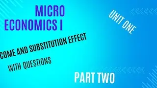Income and substitution effects of slutisky vs Hicks