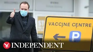 UK set to hit vaccine target for most at risk groups, says Matt Hancock