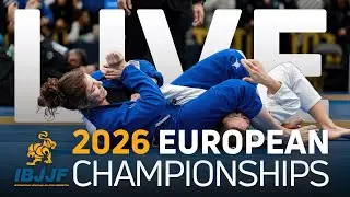 LIVE: 2026 IBJJF European Championships | Black Belt, Day 2