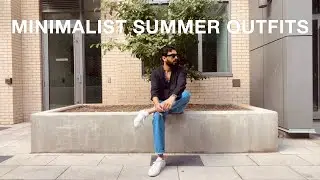 Minimalist Summer Outfits for Men ft. Theory, Oak & Fort and Common Projects #mensfashion #outfit