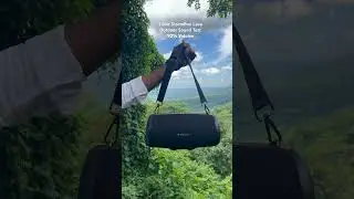 Tribit StormBox Lava 90% Volume Outdoor Sound Test #automobile #lofi#dj #trending #sound #tribit