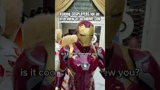 Asking Cosplayers for an INTERVIEW at an ANIME CONVENTION #cosplayer