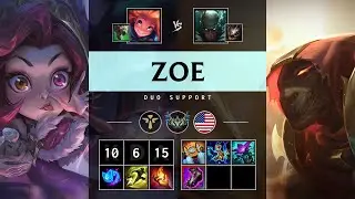 Zoe Support vs Pyke - NA Challenger Patch 25.21