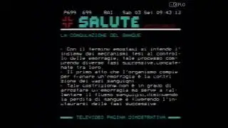 Телетекст (RAIUNO Италия, 03.09.1988)