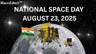 NATIONAL SPACE DAY 2025 | AUGUST 23 | ALL-INDIA LEVEL QUIZ COMPETITION BY MACROEDTECH