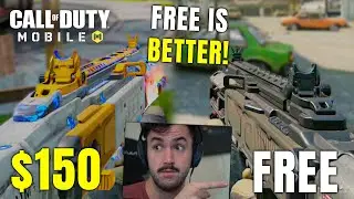 Legendary ($150) Cordite vs Common (Free) Cordite in COD Mobile (Is it pay to win?)