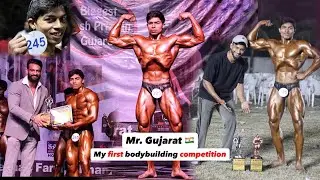I Competed in Mr. Gujarat 😱 | My First Bodybuilding Show | Abhi Chaudhari 