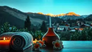 Soothing Morning Spa – Alpine Mountain Ambience for Wellness & Inner Peace