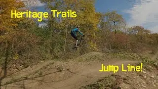 Heritage Trails | Jump Line | Trek Fuel EX7 | Jumps and Drops | Mtb Trails