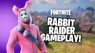 Fortnite RARE *RABBIT RAIDER* Gameplay | 60 FPS