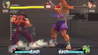 Ultra Street Fighter 4 - Sagat Combos