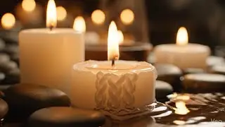 9 Hours Floating Candles for Deep Sleep, Study & Focus 4K