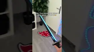 Sparkling led sword🤩 #anime #demonslayer #rengoku #cosplayer