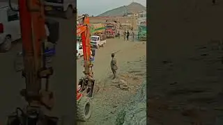 big excavator working #graderoperator #standwithkashmir