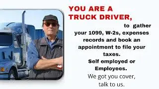For evening & night shift workers, call to get your taxes done for video call services,347.912.9489.