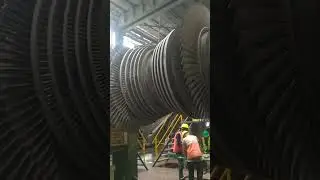 LP turbine rotor #viral #viral #trending #youtubeshorts #ssc #ytshorts #india #ntpc #powerplant