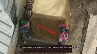 SHOCKING Standoff: Police Bodycam Shows 7 and 9-Year-Olds with a Loaded Gun
