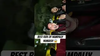 Best Ride Of Nampally Numaish #hyderabad #ride